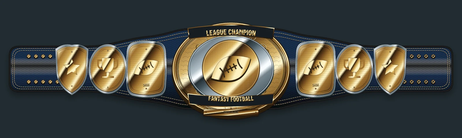 Fantasy Football League - illustrative design preset