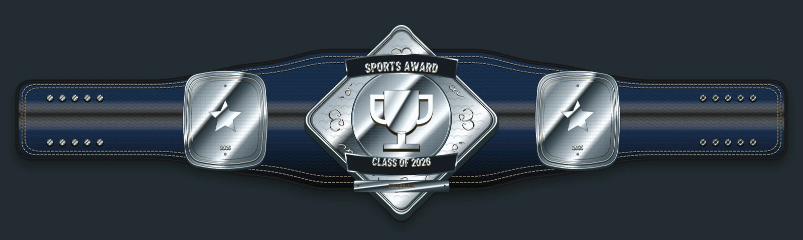 School Sports Award - illustrative design preset