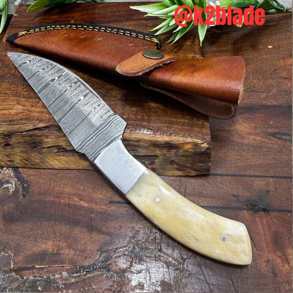 Bone-handled skinner