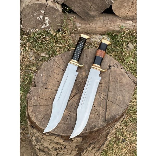 Curved blade pair